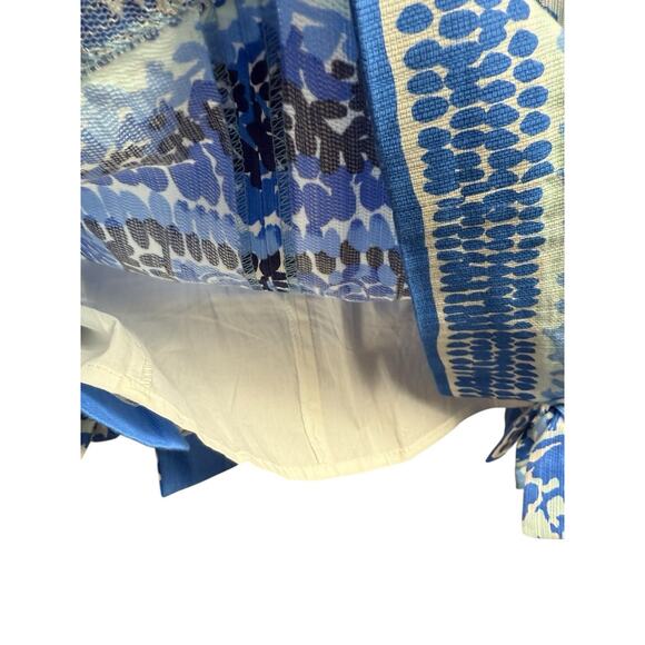 Lilly‎ Pulitzer Mila stretch Blue and White Sheath dress size 2 EUC - Picture 11 of 12